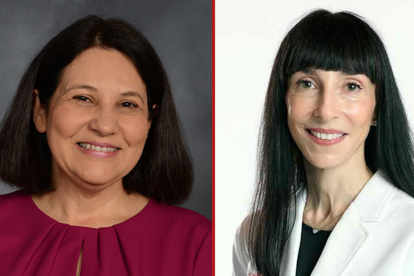 Dr. Vered Stearns, left, and Dr. Tessa Cigler, right. Dr. Vered Stearns, left, and Dr. Tessa Cigler, right.